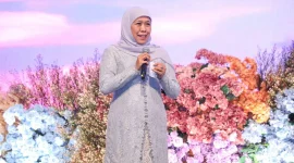 Khofifah Indar Parawansa bersyukur dan bangga kebaya resmi ditetapkan sebagai warisan budaya tak benda oleh UNESCO.