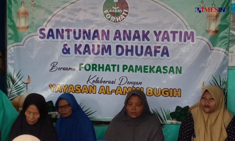 Majelis Daerah Forum Alumni HMI-Wati (MD Forhati) Kabupaten Pamekasan melakukan kegiatan sosial dengan menyantuni anak yatim dan kaum dhuafa di Pamekasan.