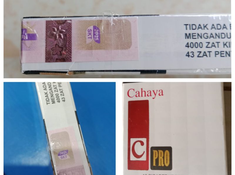 Perusahaan rokok berpita cukai Cahaya Pro diduga bertahun-tahun melakukan praktek curang dengan menggunakan pita cukai yang tidak sesuai dengan aturan yang berlaku.