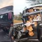 (Foto : Doc. Rofie) Kecelakaan di Tol Pekalongan