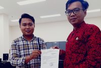 APMS Layangkan Surat Audiensi ke Pansus DPRD Sumenep, terkait Raperda Penyertaan Modal PT WUS. (Foto :  Doc. TIMES IN