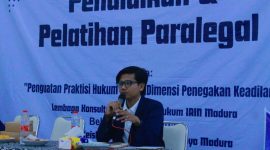 Aktivis Dear Jatim, Alfi Rizki Ubbadi, Koordinator Daerah Sumenep. (Foto: Doc. TimesIN)