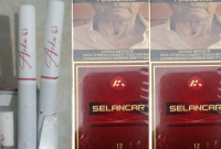 (Foto : Doc. Screnshot TIMES IN) Dua Rokok Ilegal, Arka dan Selancar.