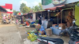 (Foto : Doc. Rasidi TIMES IN) Kondisi pasar Lenteng