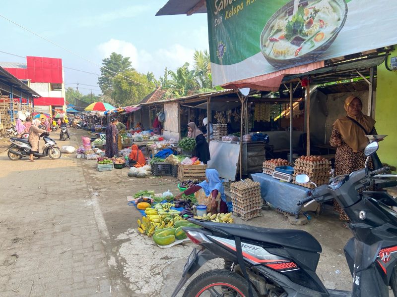 (Foto : Doc. Rasidi TIMES IN) Kondisi pasar Lenteng