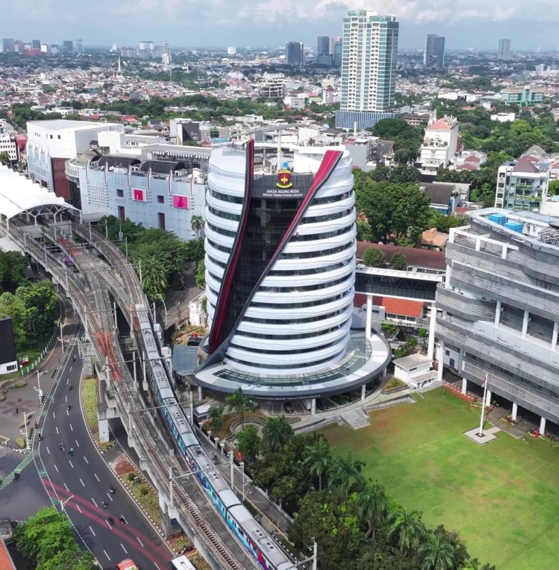 Gedung baru Jampidsus (Foto : Hutama Karya) 