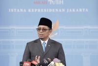 Hasan Nasbi mundur dari juru bicara kepresidenan kabinet Merah Putih. 