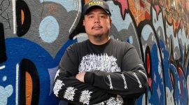 (Foto : Ricky Siahaan Gitaris Band Metal legendaris, Doc.istimewa)