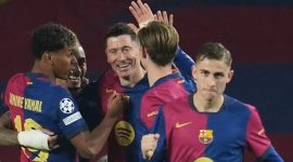 (Foto : Doc. Istimewa) Barcelona berhasil menang telak atas tamunya Dortmund