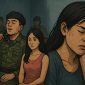 Ilustrasi seprang Wanita LC yang diduga mengalami penganiayaan dari oknum PM yang diduga merupakan simpanannya. (Foto: Doc. Ilustrasi by AI).