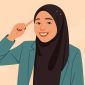 Farah Dzihna Muhtarom dan Reishard Nathan Yusuf (Uimsya Blokagung Banyuwangi). Ilustrasi by AI