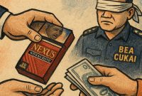 Peredaran rokok ilegal di Madura semakin menunjukkan keprihatinan, Bea Cukai yang dianggap sebagai garda terdepan dalam menghadapi praktik ini dinilai gagal. (Ilustrasi by AI).