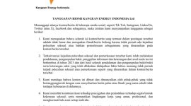 PT KEI membantah adanya pelecehan di lingkungan tempat kerja. (Foto: Screnshot PT KEI).