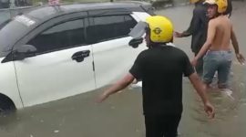 Banjir melanda sejumlah daerah di Kota Sumenep. (Doc. TimesIN).