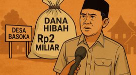 Kades Basoka dalam klarifikasinya menyampaikan bahwa pihaknya telah melakukan realiasasi sesuai prosedur yang ada.