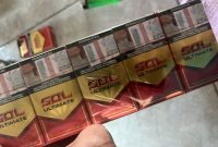 Penampakan rokok legal SOL