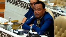 Syafiuddin tegaskan usulan program BSPS di Sumenep. (Foto: Tangkapan Layar TVR Parlemen)