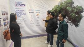 Serikat Media Siber Indonesia (SMSI) tampil dalam peringatan World Press Freedom Day 2025. (Foto: Doc. TimesIN).