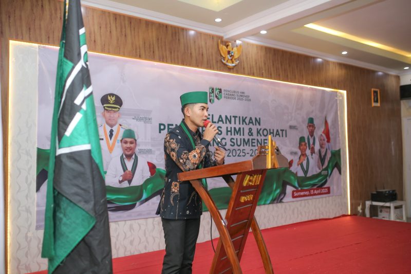 Ketua Bidang Partisipasi Pembangunan Daerah Himpunan Mahasiswa Islam (HMI) Cabang Sumenep, Sahid Badri. (Doc. TimesIN).