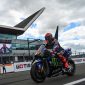 Fabio Quartararo gagal podium di race MotoGp Silvertone Inggris 2025.