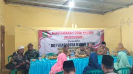 Suasana Musdesus Desa Duko, Kecamatan Rubaru, Kabupaten Sumenep.
