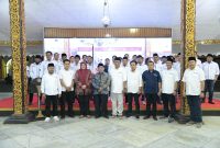 Momen pelantikan pengurus SMSI se-Madura di Sumenep.