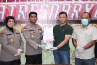 Polres Sumenep Serahkan Penemuan Sabu di Masalembu ke Ditresnarkoba Polda Jawa Timur.