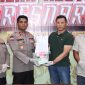 Polres Sumenep Serahkan Penemuan Sabu di Masalembu ke Ditresnarkoba Polda Jawa Timur.