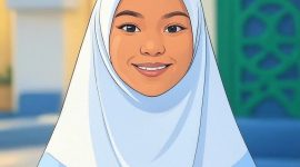 Nadhifa Amalia, Mahasiswi Prodi Tadris Matematika Universitas KH. Mukhtar Syafaat. (Foto: Doc. TimesIN).