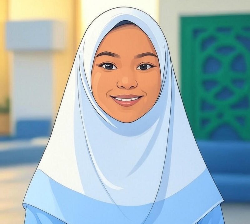 Nadhifa Amalia, Mahasiswi Prodi Tadris Matematika Universitas KH. Mukhtar Syafaat. (Foto: Doc. TimesIN).