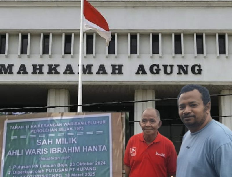Tim kuasa hukum ahli waris dalam sengketa lahan di Labuan Bajo, mengaku optimis memenangkan perkara. (Foto: TimesIN).