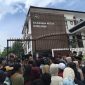 Massa aksi memadati kantor kejari Pamekasan Desak keadilan untuk 5 tersangka P2KD. (Foto: Doc. Istimewa).