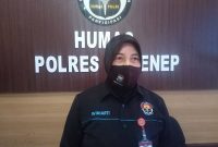 AKP Widiarti, Kasi Humas Polres Sumenep.