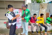 Suasa Pemeriksaan kesehatan gratis yang diselenggarakan Polres Sumenep.