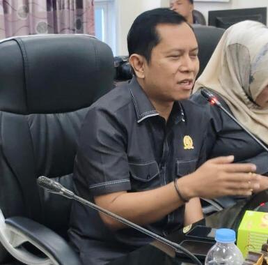 Mulyadi Ketua Pansus IV DPRD Sumenep targetkan Raperda Keris selesai tahun ini. (Foto: Timesin) 