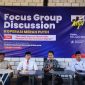 Momen DPD KNPI Sumenep saat menggelar FGD Kopdes Merah Putih.