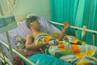 Kondisi korban penganiyaan yang statusnya masih di bawah umur.