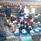 Santunan puluhan anak yatim.