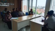 BAKIS saat melakukan audiensi dengan Kejari Sumenep.