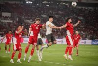 Foto :Pertandingan Timnas Indonesia vs China. 
Dalam Ajang Kualifikasi Piala Dunia Zona Asia 
