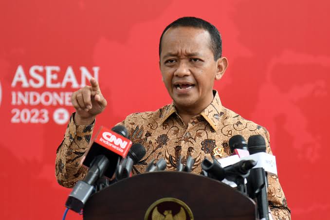 Menteri ESDM sekaligus Ketua Umum Partai Golkar, Bahlil Lahadalia.