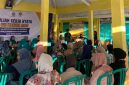 Foto : Mahasiswa Kuliah Kerja Nyata (KKN) Posko 32 UIN Madura yang digelar di Balai Desa Polagan 