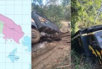 Foto : Insiden truk yang guling di Kangean 
