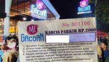 Foto: Karcis Parkir Mie Gacoan Sumenep 