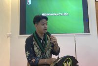 Foto : Bagas Normahendra, Formateur Terpilih HMI Komisariat UNIBA Madura