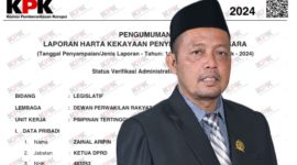Foto: Ketua DPRD Sumenep, H. Zainal Arifin, S.H., 