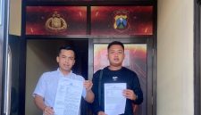 Foto : Kuasa hukum korban, Zubairi S.H bersama rekan dari HBB Law Firm and Partners