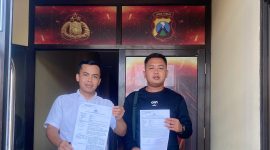 Foto : Kuasa hukum korban, Zubairi S.H bersama rekan dari HBB Law Firm and Partners