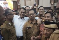 Foto: Kepala Dinas Ketahanan Pangan dan Pertanian Kabupaten Sumenep, Chainur Rasyid, bersama Menteri Pertanian RI Andi Amran Sulaiman usai mengikuti Koordinasi Percepatan Pelaksanaan Program Pembangunan Pertanian Tahun Anggaran 2026 di Gedung Kementerian Pertanian Republik Indonesia