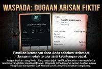 Foto: Sejumlah peserta mengeluhkan dugaan arisan fiktif serta proses pencairan dana yang dinilai tidak transparan, disertai imbauan kewaspadaan agar masyarakat tidak mudah tergiur janji keuntungan cepat.